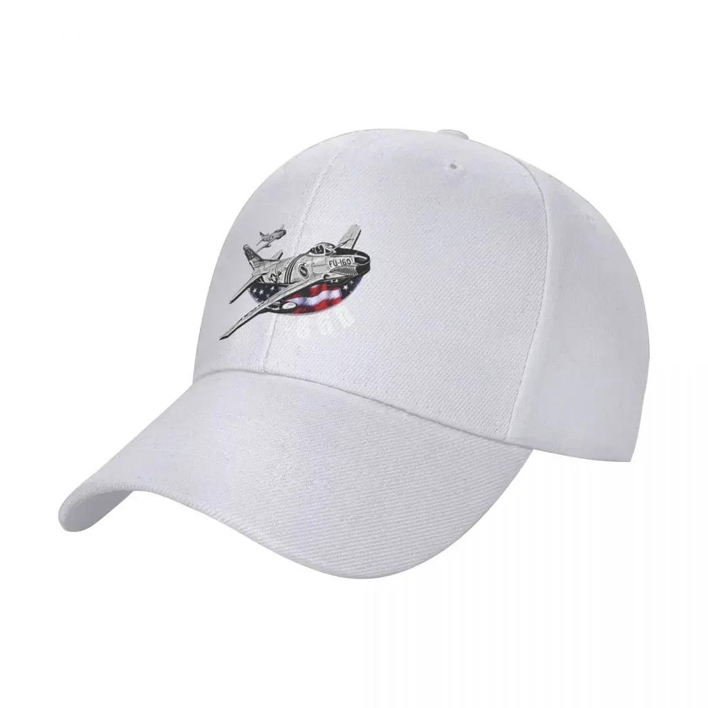 North American F-86D Sabre Vintage Fighter Aircraft Baseball Cap Trucker Hat Sports Cap Luxury Man Hat Women's Beach Visor Men's