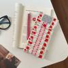 2025 Strawberry Glasses Storage Bag Dustproof Anti Pressure Sunglasses Case with Button Glasses Protective Cover