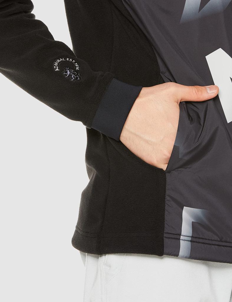 Jacket Performance Fleece Jacket ADMA276 Black M [Admiral Golf] Men's