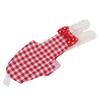 Bird Diaper Adjustable Red Grid Pattern Parrots Pilot Suit for Macaw Budgies ParakeetM Red Grid