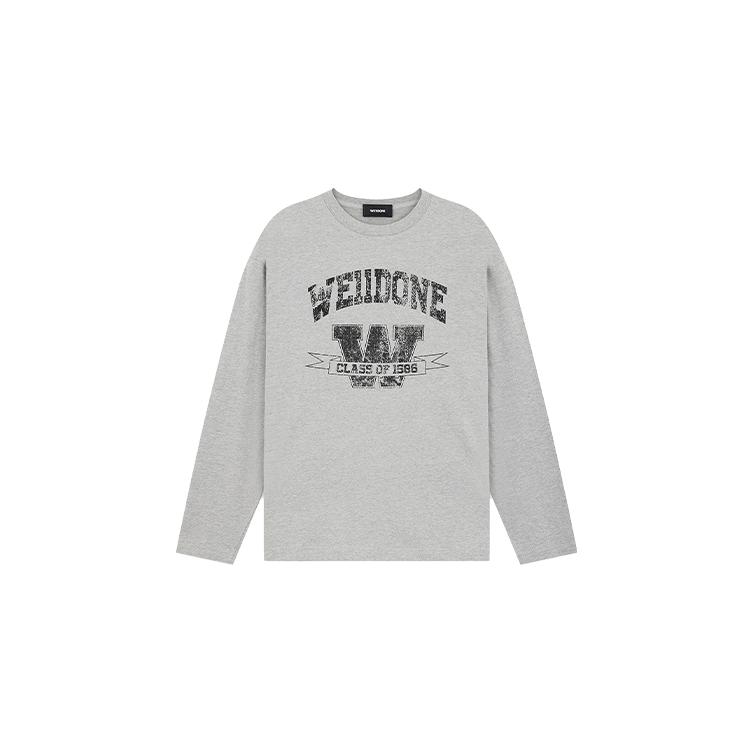 WE11DONE Long sleeve Sweatshirt WD-TT2-25-744-U-MG