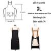 Custom Logo Waterproof Waist Apron for Milk Tea, Hot Pot, and Coffee Shop Staff