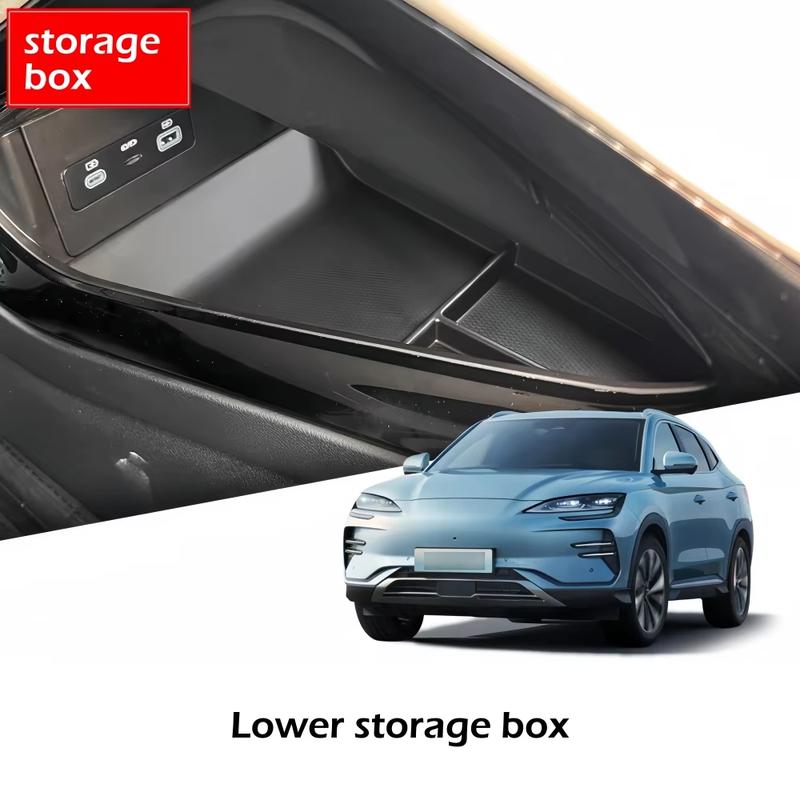 Cup Holder Armrest Storage Box For BYD Seal U Sea lion 6 Song Plus EV DMI 2023 2024 2025 Must Buy Car Interior Accessories