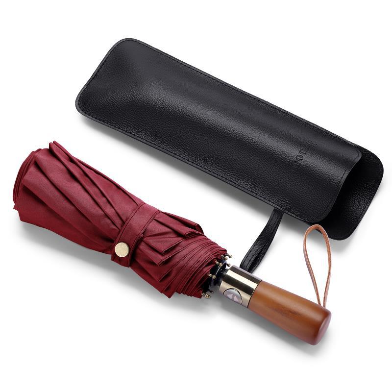 Luxury Automatic Business Umbrella For Men Anti-UV Parasol Beach Umbrella Portable Foldable Car Windproof Rain Umbrella