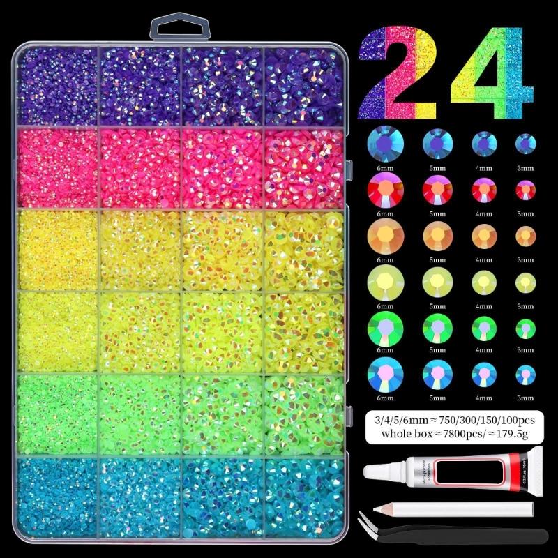 Premium Resin Nail Art Gems Pearls Style Flat Back Rhinestones For Professional Or Home Manicure Flatback Gems