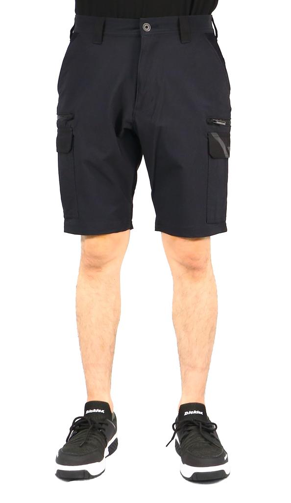 [CO-COS] RKN-6994 [ROCKEN BLACK KITE TOKYO] Half Cargo Pants Black S