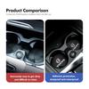 2pcs Car Cup Coaster High Quality Colorful Non Slip Pad Parts For Volvo AWD XC60 S40 XC40 XC90 C30 C70 S60 S80 S90 T6 V40 V50