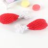 1pc-Hand Woven Pet Cotton Rope Woven Chicken Legs Simulation Cotton Rope Toy Cat and Dog Toy