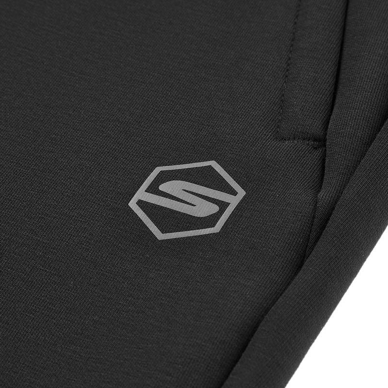 Skechers Comfort Sports Series Durable Simple Elastic Fit Casual Pants Men Bottoms Carbon-Black P125M030-0018