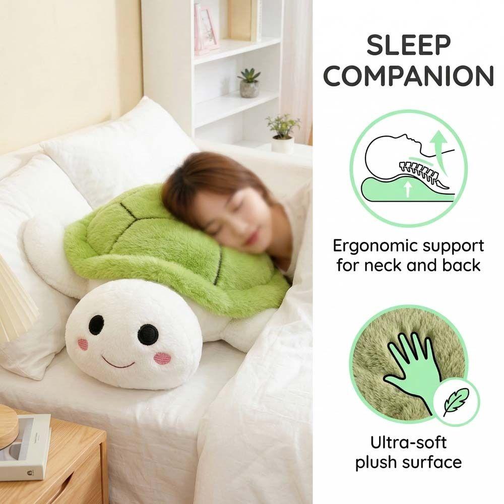 Collection Sea Turtle Stuffed Doll Fluffy Turtle Doll Throw Pillow  Children Gift