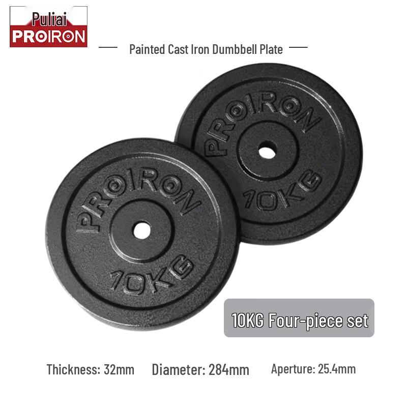 Powder-Coated Cast Iron Weight Plate
