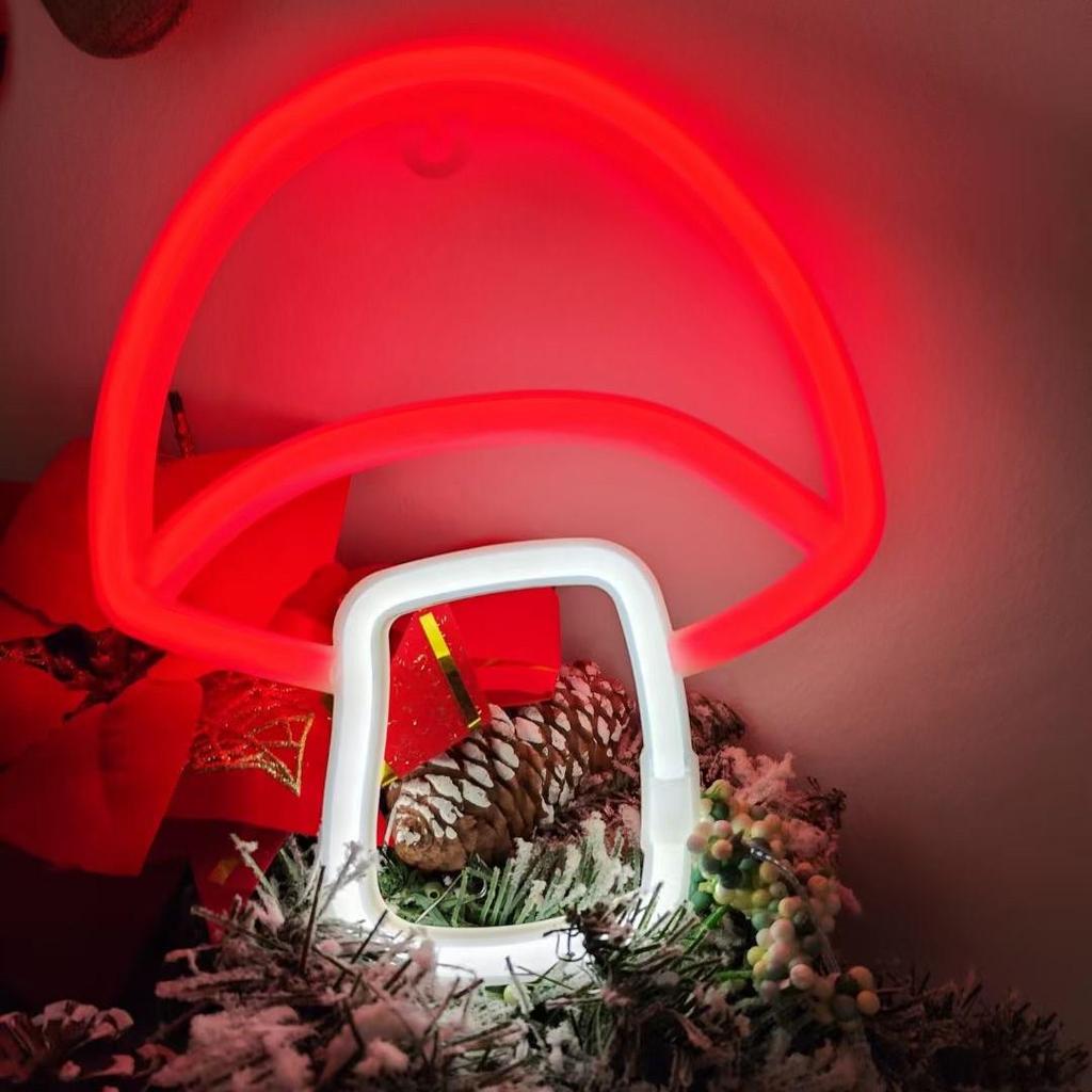 LED Neon Decorative Lights: Cloud, Lightning, Musical Notes, Moon, Bat