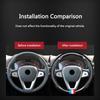 Car Anti-slip Leather Steering Wheel Cover For BMW M Power X3 X4 X5 X7 E36 E39 E46 E60 E65 E90 F10 F20 F25 F30 G20 G30 Accessory FI6