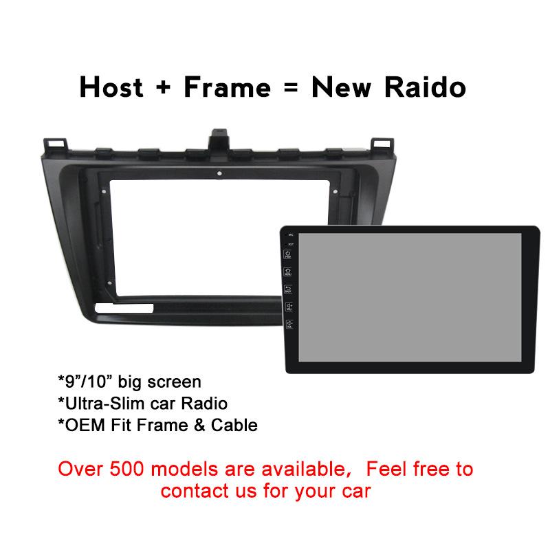 Android Navigator All-in-One Unit with Variable Frame & Wiring for 08-11 Mazda 6