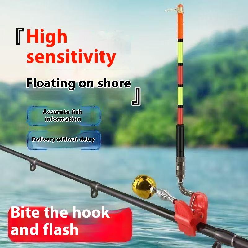 1pc Pêche de Nuit Bâton Lumineux pour Canne à Pêche Amovible Alarme de Touche Pêche Bâton Lumineux Flotteur Matériel Lampe Électronique pour Canne