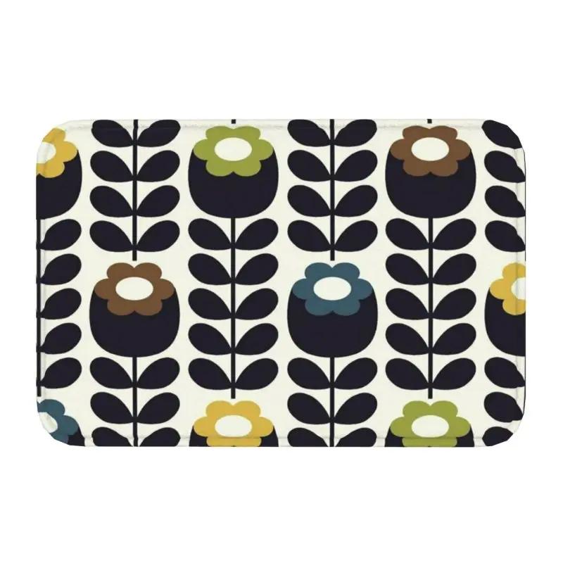 

Orla Kiely Abstract Multi Stem Front Floor Door Entrance Mat Mid Century Scandinavian Geometric Room Doormat Garden Carpet Rug 60x90cm