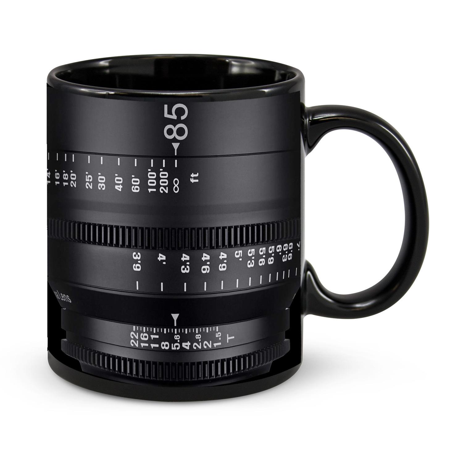 SLR kameras objektīva keramikas krūze 301-400ml