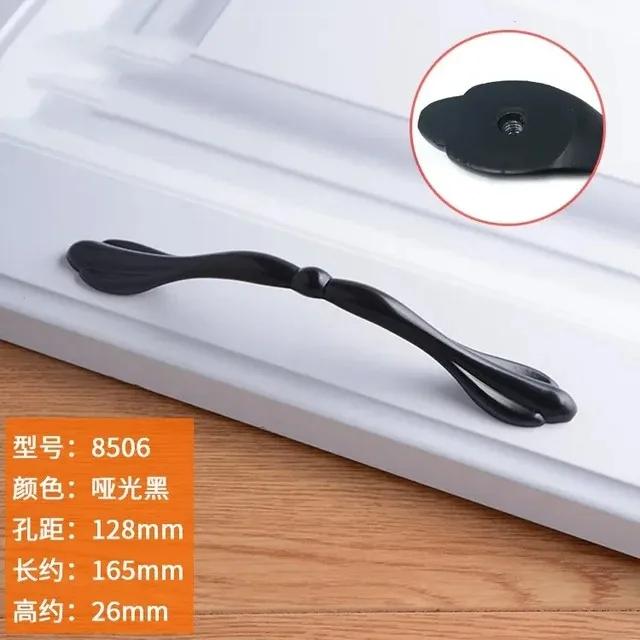 Schwarze Griffe Möbel Schrankknöpfe Muebles Griffe Küchenschubladenknöpfe Schrankgriffe Schrankknöpfe