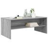 Coffee Table Grey Sonoma 100 x 50 x 40 cm Particleboard