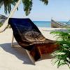 Compass Design Beach Towel Beach Towel Quick-drying for Travel Outdoor Sports Jogging Beach and Swimming