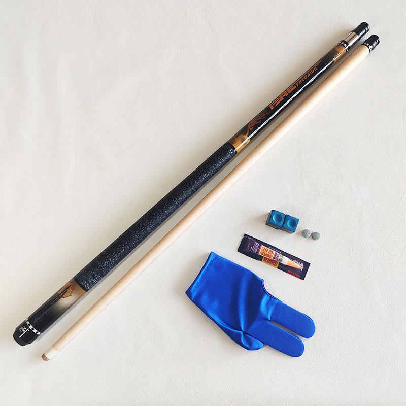 Billiard Cues Stick 1/2 Split Maple Pool Cue 8 Ball 9 Ball PREOAIDR 11.5mm 13mm Billiard Cue with Accessories