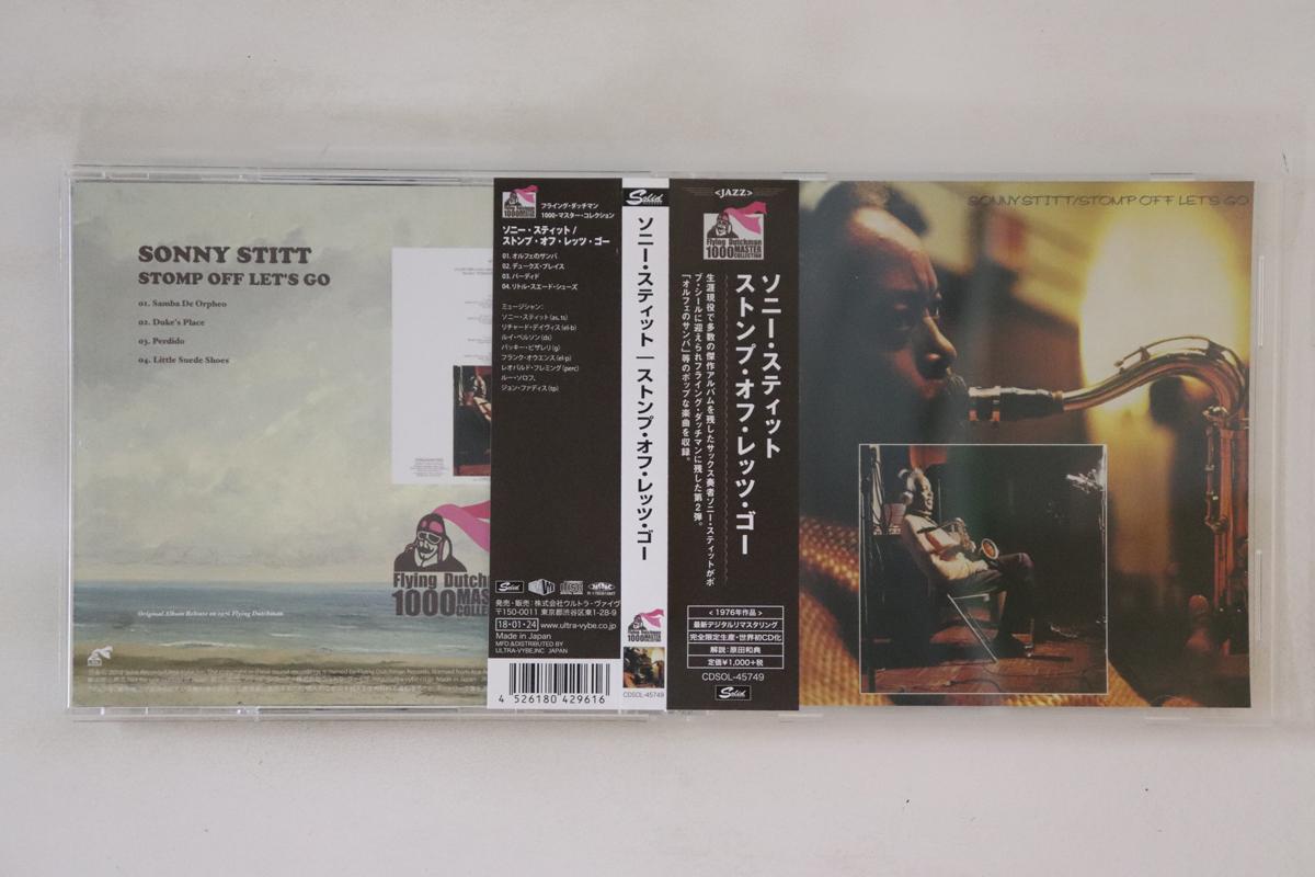

CD SONNY STITT - Stomp Off Let s Go CDSOL45749 SOLID RECORDS 2018 Японія Обі Джаз Вживаний