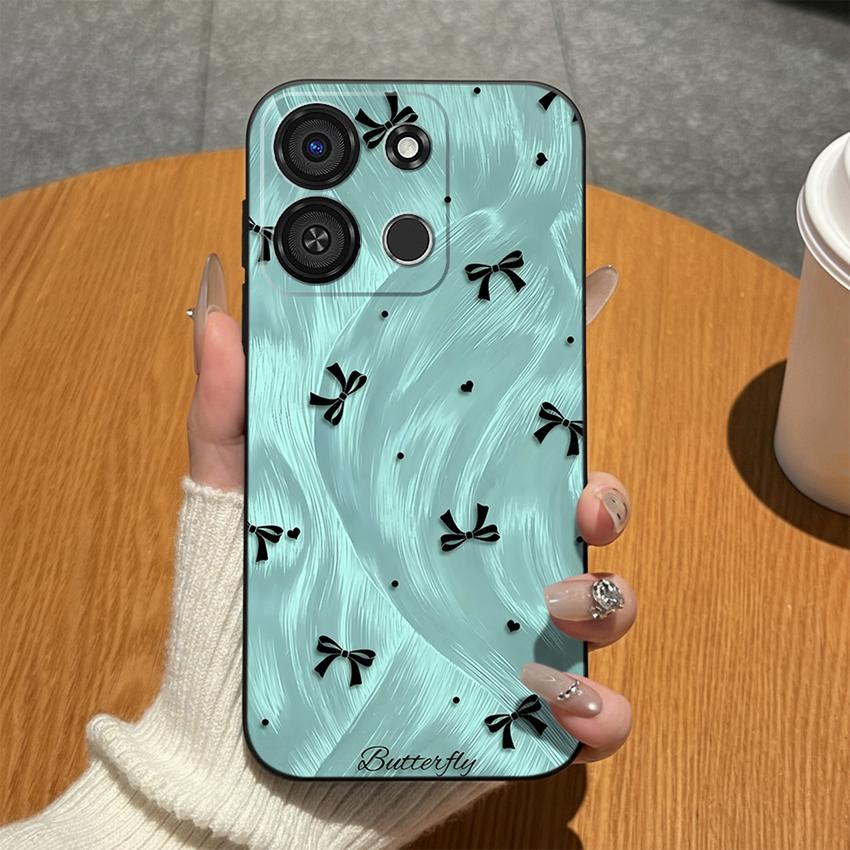 For Itel A05S A04 A60S A16 A33 Plus A56 A23 A58 A25 Pro A49 A35 A18 Phone Case Colorful Graffiti Matte Silicone Cover For Itel Anti Fingerprint Bumper