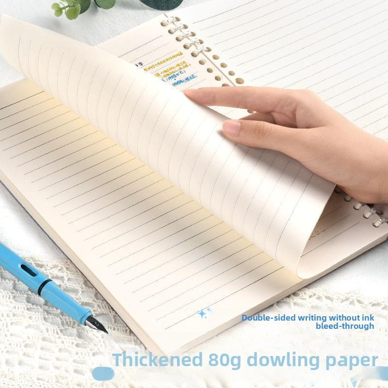 Spiral Journal Notebook, 60 Pages, Hardcover Journal for Women & Men- 80 GSM, Thick Paper, Spiral Notebook for Work, School & Journaling