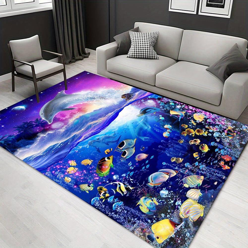 

1pc 18583034310 Pattern Carpet, Area Rug For Living Room Bedroom Room Bed Chair Laundry Entryway Corridor Yard Non-slip Outdoor Camping Rug 60cm by 90cm