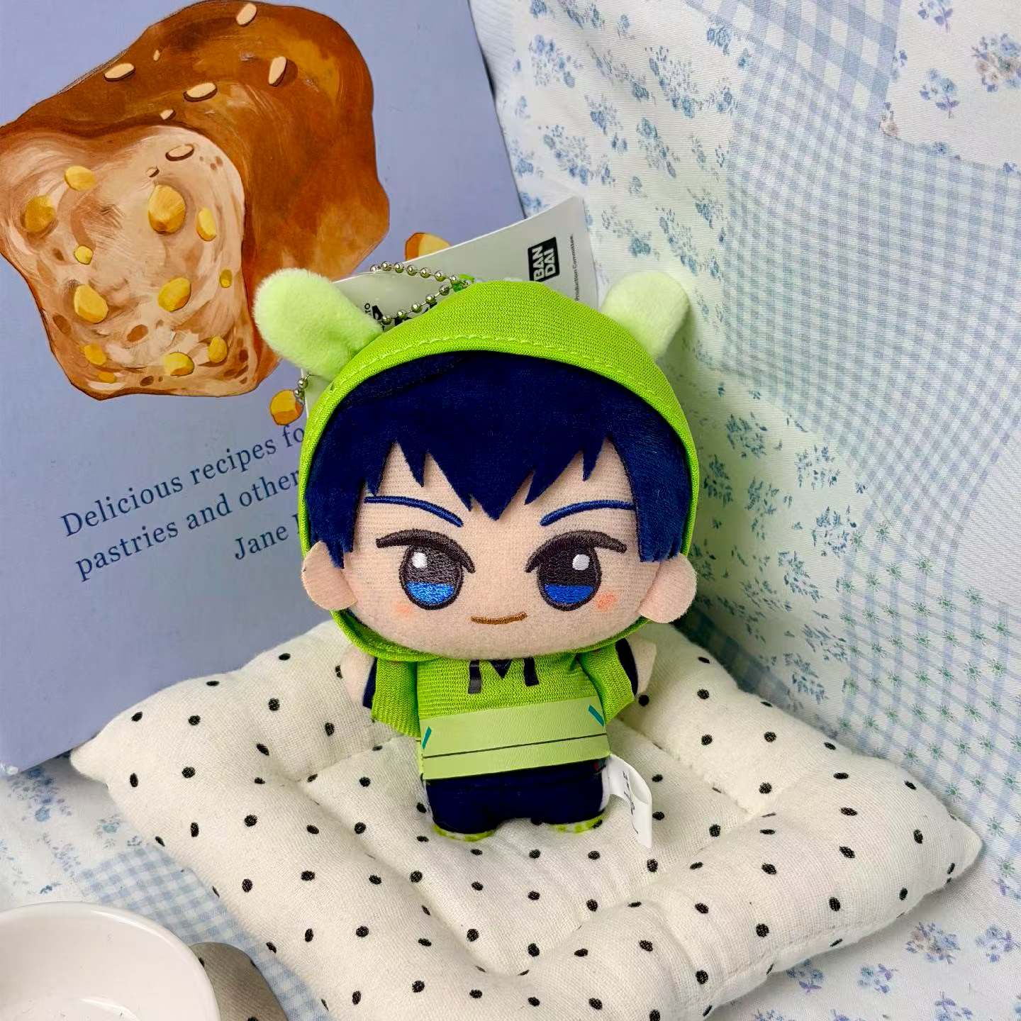 NEU Blue Lock Plüschtiere Hasenohren Plüschtier Anhänger Seishiro Nagi Isagi Yoichi Chigiri Anime Flauschiges Maumet-Spielzeug Rucksack Schlüsselanhänger