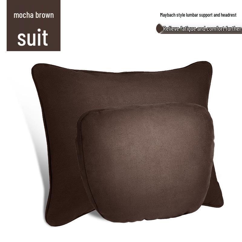 Mercedes-Benz Maybach Car Headrest & Lumbar Support Pillow Pair