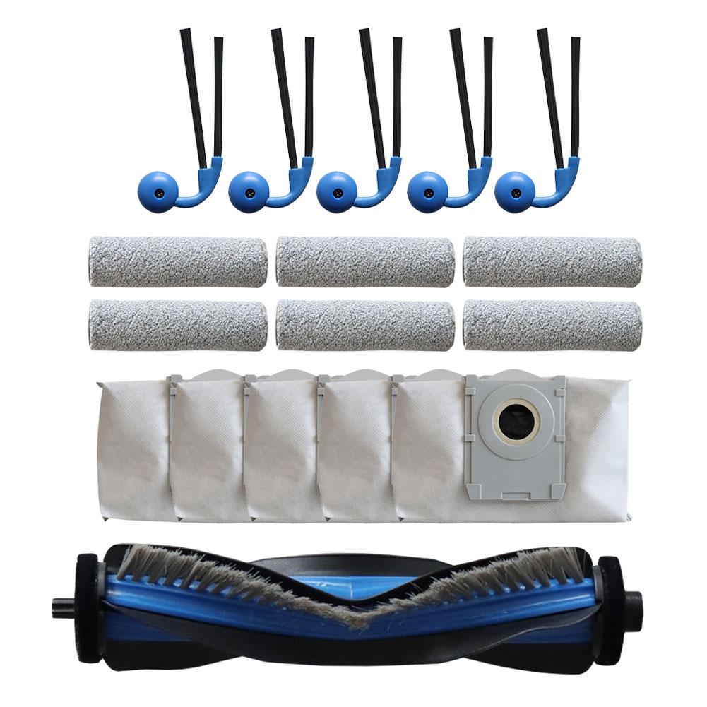 

Main BrushSide Brushes Dust Bags With Rollers Kit Replacement ForECOVACS X9 Pro For OMNI Robotic Vacuum Cleaner Accessories China Mainland