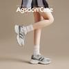 Augustine thick-soled gray dad shoes women's 2025 new summer soft-soled light hiking casual sports shoes