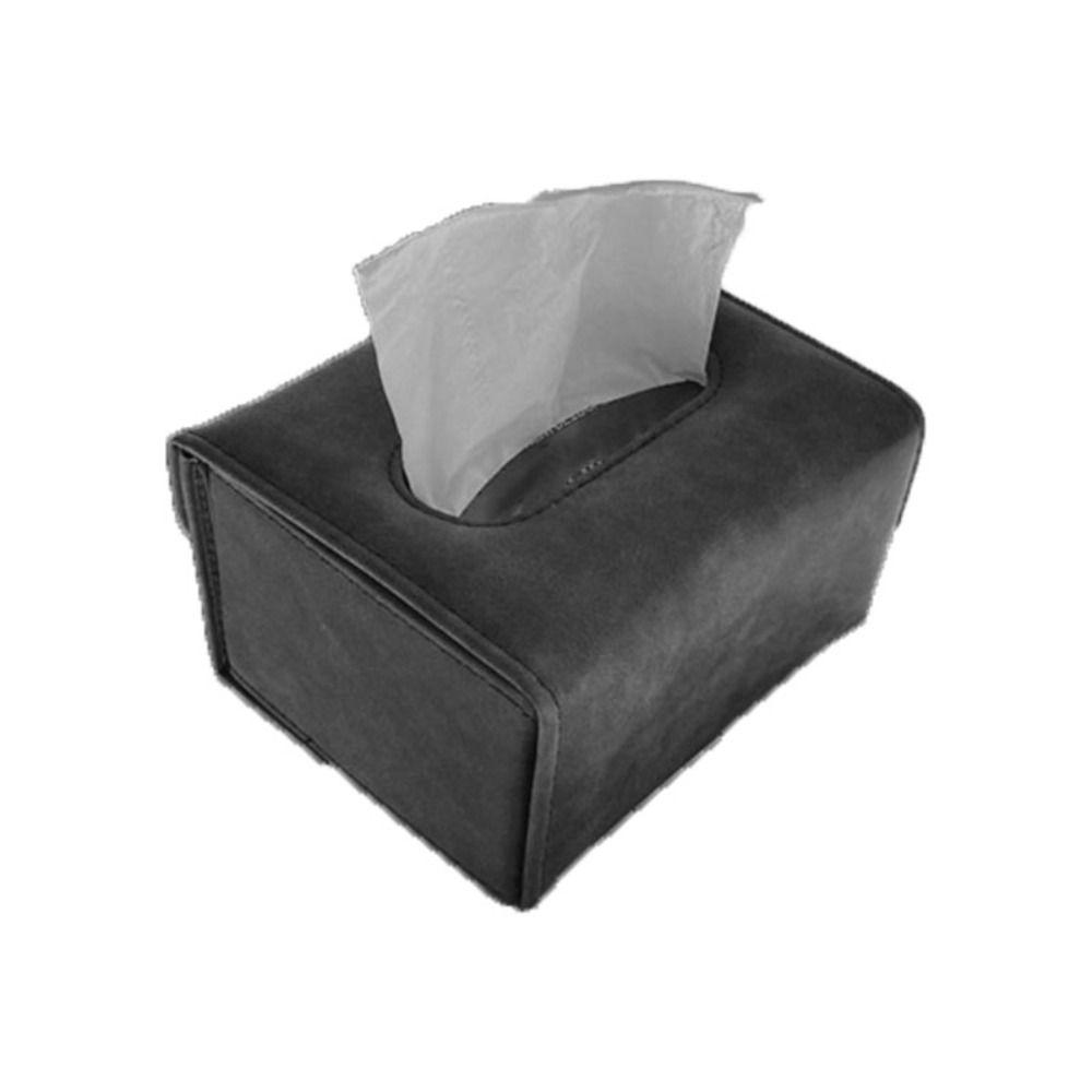 Fix Strap Backseat Tissue Case Center Console Car Tissue Box Auto Sun Visor  Car Accessories