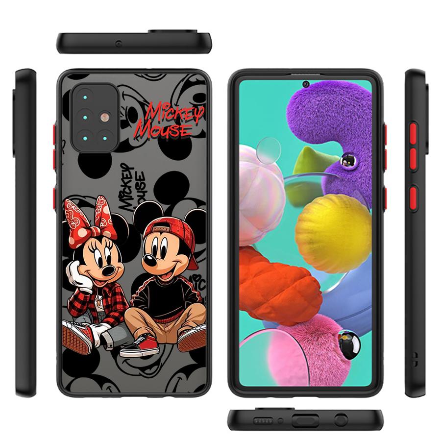 Disney Mickey Mouse Phone Case for Samsung A12 A13 A14 A15 A22 A23 A32 A52 A72 4G 5G A25 A33 A34 A35 A53 A54 A55 A73 5G A24 4G