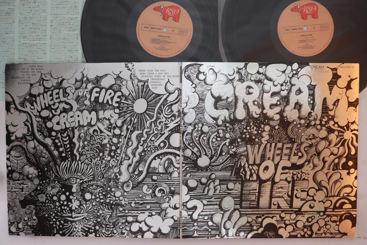 

LP Record CREAM - Wheels Of Fire MWU9701 RSO 1979 Japan Rock Used