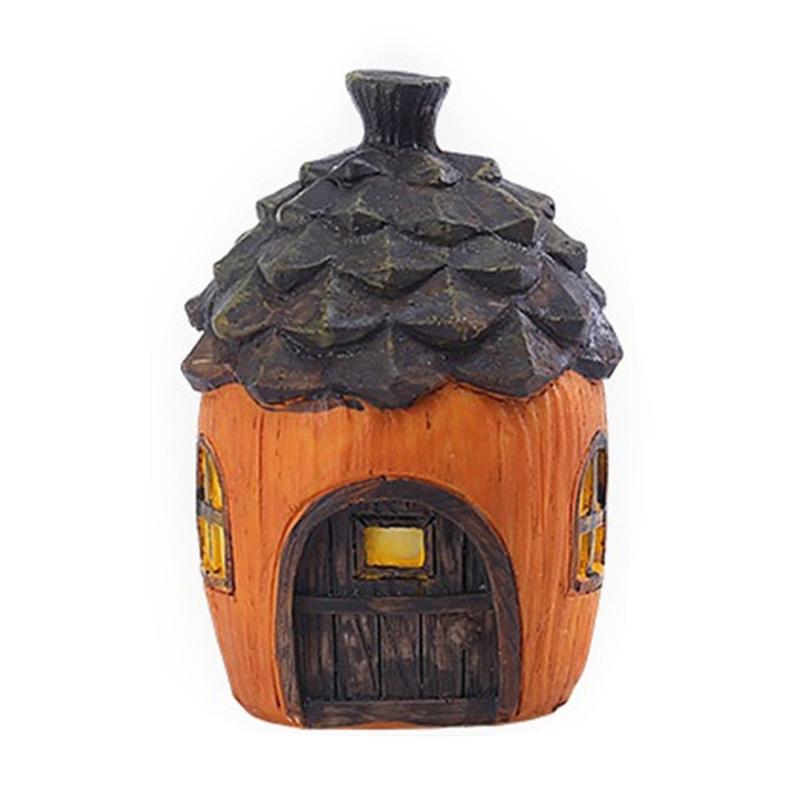 

Resin House Miniatures Figurines Garden Decorations Outdoor Accessories Mini Crafts Small Home Garden Yards Decorations 1