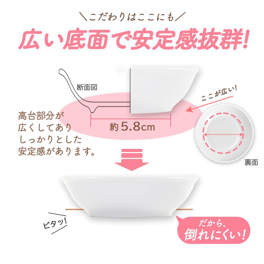 OGISO Sarasa Blue Small Plate (Dishwasher and Microwave Safe) Sarasa Blue, Size S, 10091320B100