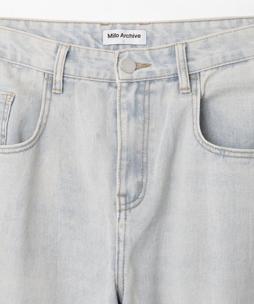 MILLO ARCHIVE Reflect Curved Pants [Ice Blue] (Type B)