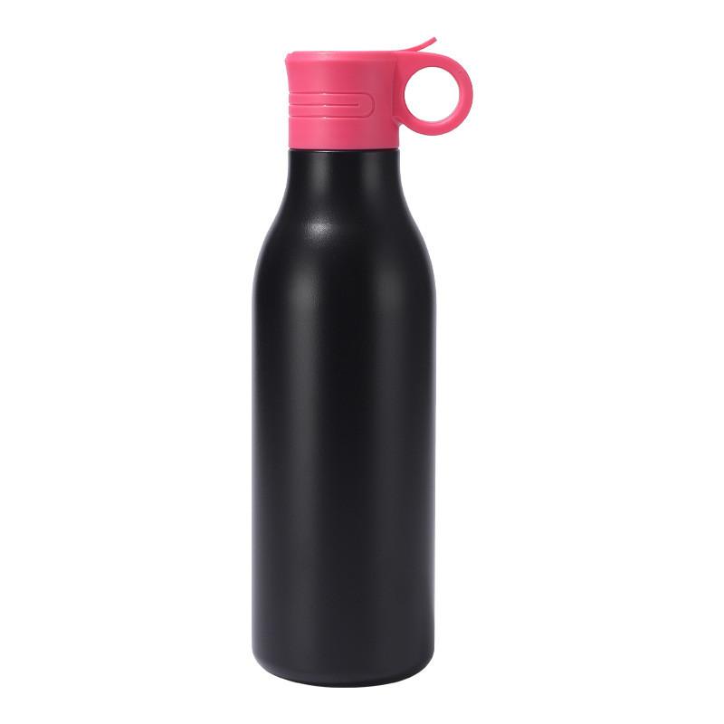 Isolierte Sportwasserflasche mit Strohhalm 304 Edelstahl für Outdoor-Aktivitäten und Reisen