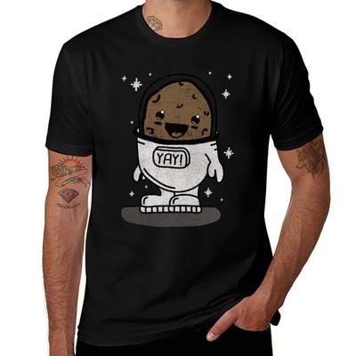 SPACE POTATO ERMAHGERD!! T-Shirt Mens Graphic T Shirts Cotton T Shirts Man 100% T-Shirt
