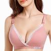 Wire-Free Double-Open Maternity Nursing Bra - Anti-Sagging, Supportive, Easy Feeding Access