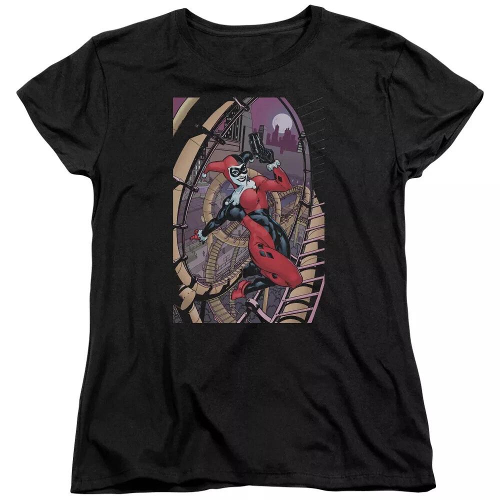 Batman  Harley First  Women s T-Shirt 3XL