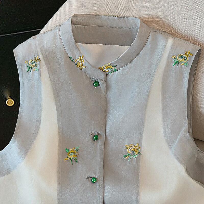 Women's New Chinese Style Embroidered Vest