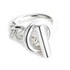 925 Sterling Silver Rings Women's Silver H104587B 00048