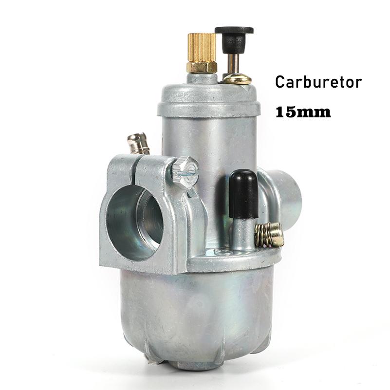 12/15/17mm Motorcycle Carburetor Accessories For Bing Type ARE 15 Puch Maxi Newport 50cc Parts ATV UTV Dirt Pit Bike Engine Carb