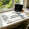 Factory Direct Custom Cartoon Print Eco-friendly Water Resistant Gaming Desk Pad Washable Non Slip Standard Mouse Pad