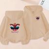 Kids Zipper Style Coat Fashion Animation Film Sweatshirt Clothing Boys Girl 3-12 Yrs Hoodie Long-Sleeved Casual Charming Clothes