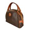 Celine Macadam Handbag Brown Women Mini Boston Used
