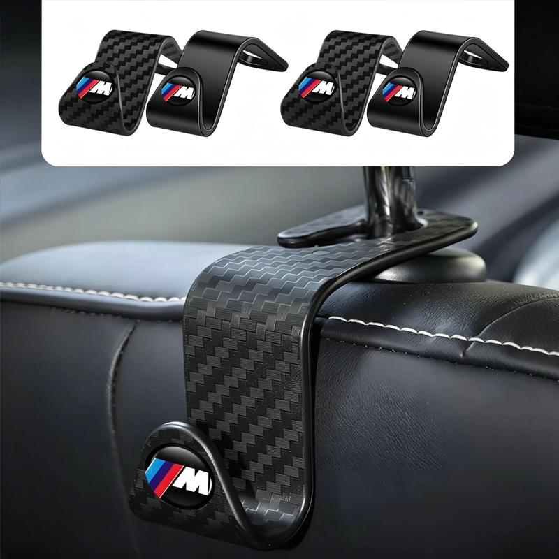 2/4pcs Car Seat Headrest Hook Storage Hanger Organizer Accessories For BMW M 1 3 4 5 6 7 Series M3 M6 F01 F02E34 E36 E70 F10 X3 CJ3